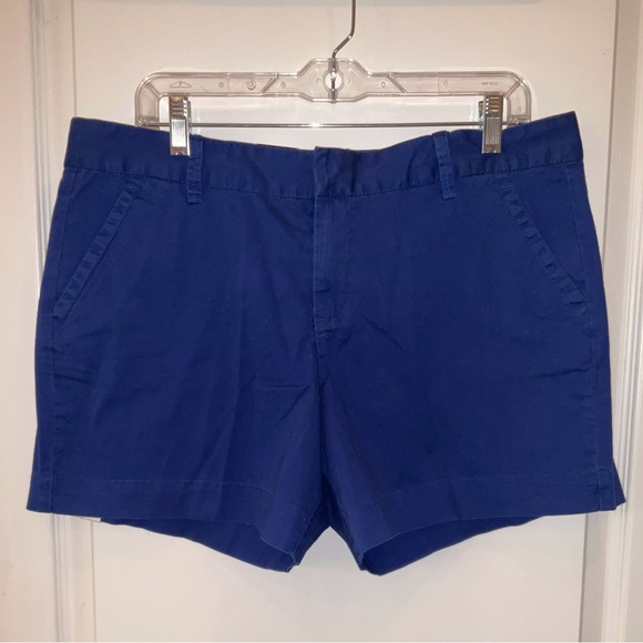 NWT—CALVIN KLEIN Shorts, Sz 14, Royal Blue, Front Button/Zip Closure—ADORABLE!! - Picture 1 of 2